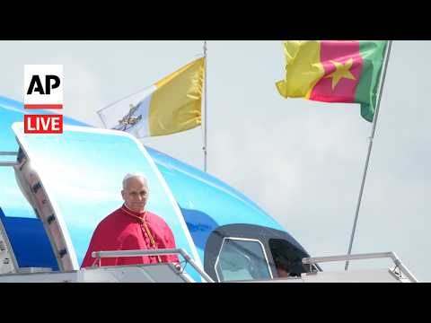 LIVE: Pope Leo XIV arrives in Cameroon as separatists pause fighting for visit