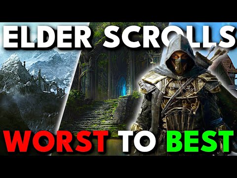 Every Elder Scrolls Game RANKED Worst to Best
