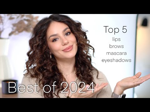 BEST OF 2024: TOP 5 Brows, Mascaras, Eyeshadows & Lips || Tania B Wells