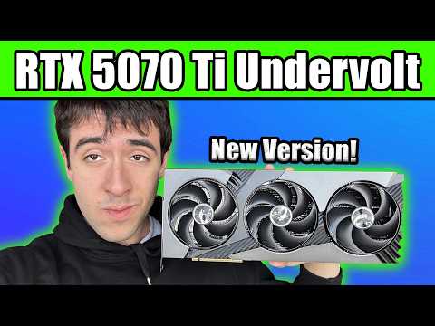 Undervolt your RTX 5070 Ti for more FPS and Lower Temperatures! - Tutorial