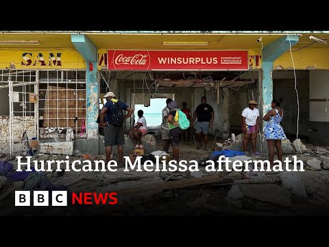 Hurricane death toll rises as Jamaica aid effort struggles | BBC News