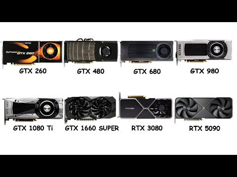 Every NVIDIA GTX Graphics Card Explained in 17 Minutes