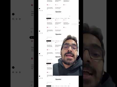 Open AI agent operator