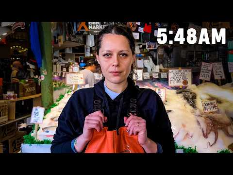 Day in the Life Working at America's #1 Seafood Shop πΊπΈ Pike Place Fish Market