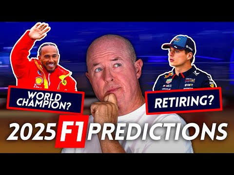 My 2025 F1 PREDICTIONS!