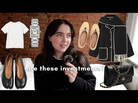 what makes something an investment piece in your wardrobe?