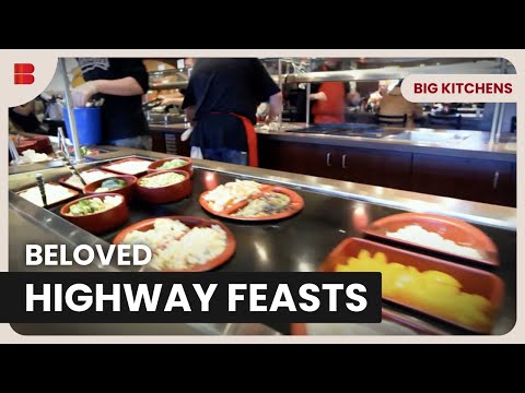 World's Largest Truck Stop! - Big Kitchens - Food Documentary
