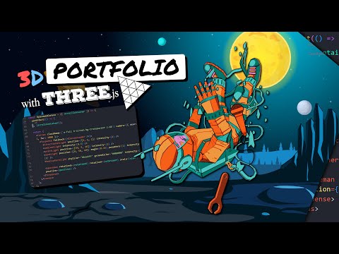 I Built a 3D Developer Portfolio Website // Three.js + React + Tailwind