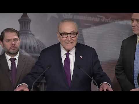 Schumer accuses Trump, Bondi of violating Epstein Files Transparency Act in 'massive cover-up'