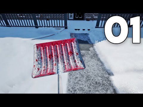 Snow Plowing Simulator - Part 1 - The Beginning