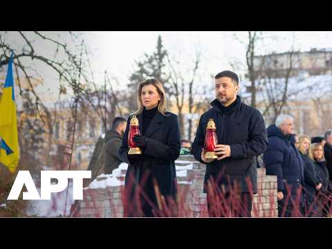 Ukraine Holds Silence and Prayers on 4-Year Anniversary of Russian Attack | APT