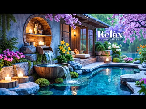 Best Mental Care | Relaxing Music 🍃 Water Sound, Spa Music