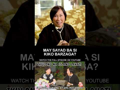 May Sayad ba si Kiko Barzaga