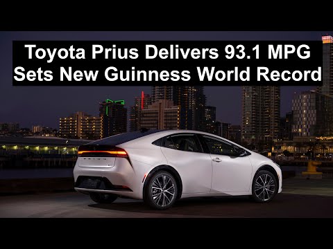 Toyota Prius Gets 93 MPG, Setting New Guinness World Record