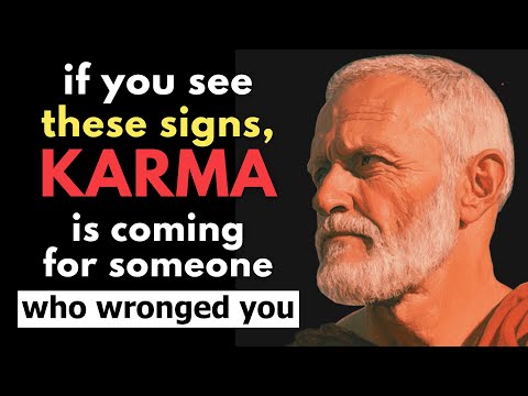 5 Signs Karma is Coming For Someone Who Wronged You – THEY'RE COOKED!!! | Stoic Philosophy