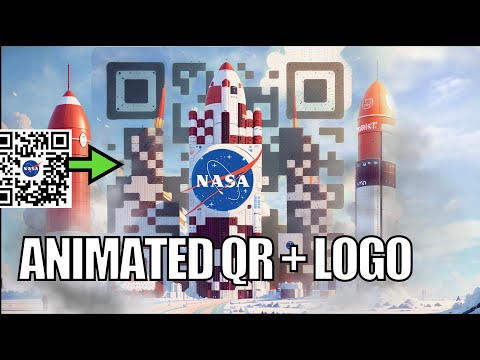 Animated QR Codes with Logo! AI, Stable Diffusion and Controlnet - #ai  #qrcode  #stablediffusion