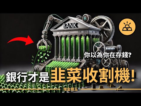 你以為在存錢,其實早就在被收割!銀行才是真正的韭菜收割機!