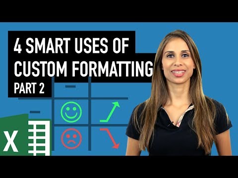 Unusual use of Excel's Custom Number Formatting with Conditions & Symbols (Part 2)