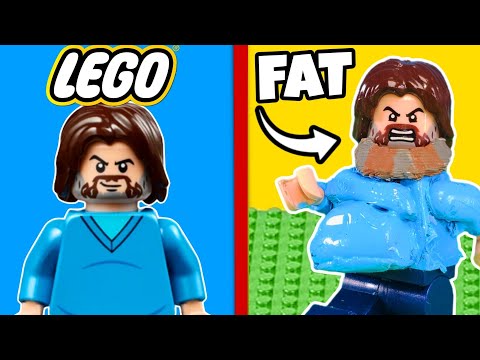 I Fixed Minecraft Movie LEGO Minifigures…