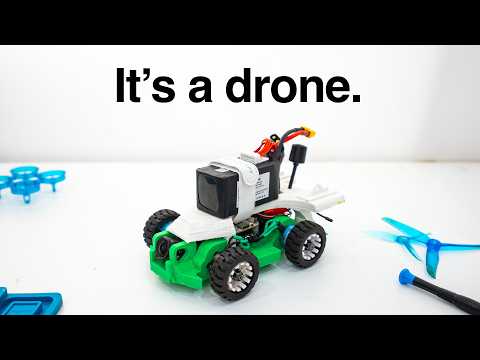 Why fly a drone, when you can drive it.