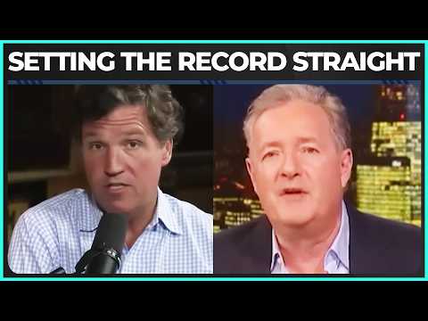 Tucker And Piers SHUT DOWN Antisemitism Accusations