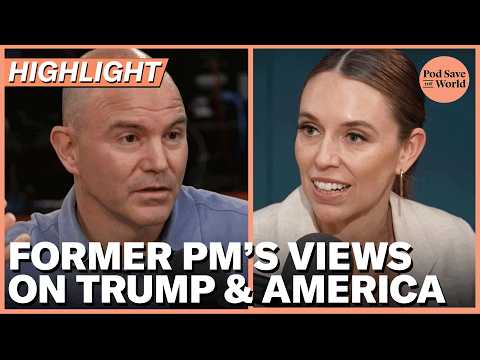 Jacinda Ardern on Trump, The LA Protests, Gaza, & New Zealand Politics