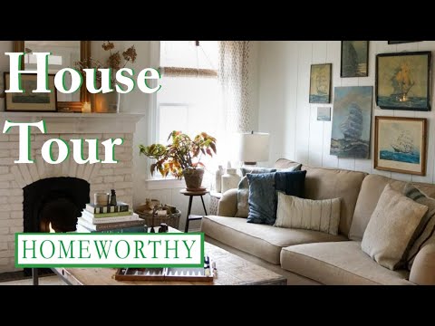 HOUSE TOUR | A Charming New England Style Home with DIYs