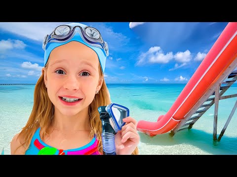 Nastya teşekkür etmek için babasından görgü kurallarını öğreniyor