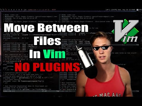 Moving Between Files In Vim (Without Plugins)