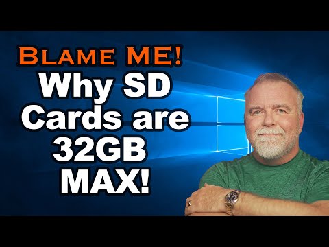 Blame Me: Why are FAT Drives Limited to 32GB?