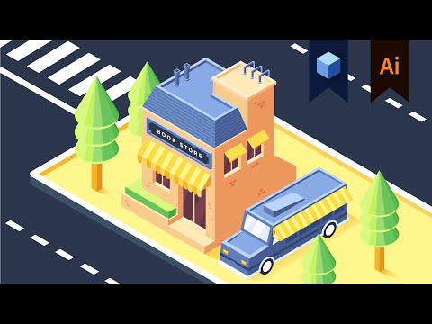 Isometric Illustration: Isometric Design Process in Illustrator (Speed Art)