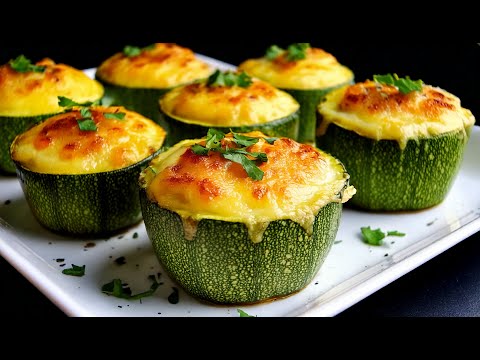 Keiner kennt dieses Zucchini Rezept, das alle verrückt macht! Köstlich, einfach!