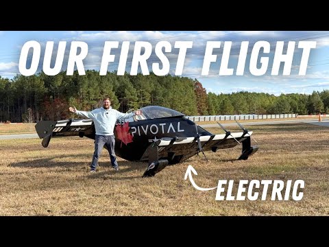 Pivotal Pre-Flight Checks & First Flight! eVTOLs Are Actually Real