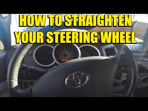 How To Straighten Your Steering Wheel