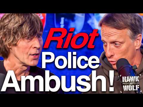 Rodney Mullen's Crazy Riot Police Ambush Story and Skating Demo Gone Wrong!