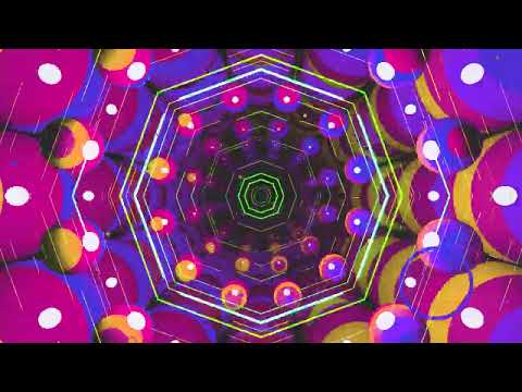 [4K] 1 Hour Trippy Vortex Visuals | VJ Loops