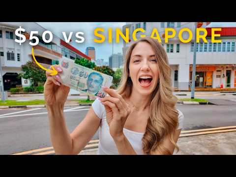 Worldโs MOST Expensive City vs $50 ๐ธ๐ฌ Singapore's Cheapest Spots