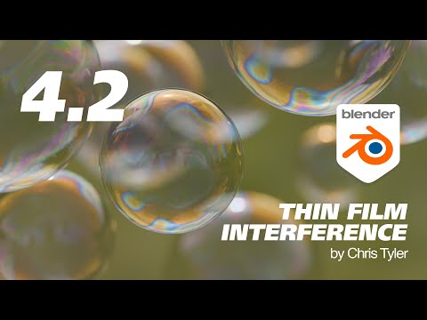 Thin Film Interference in Blender 4.2