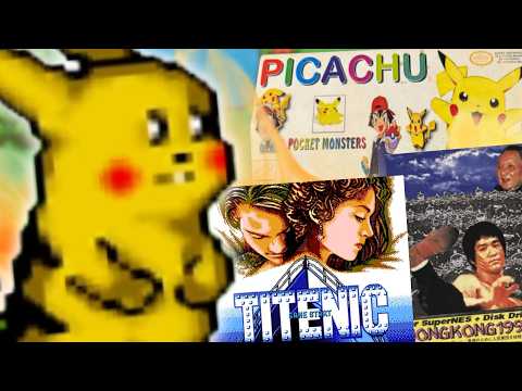 I Played 10 WEIRD Bootleg Games