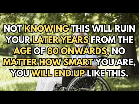 One Thing You Must Reduce as You Age | Essential Life Advice to Know Before Turning