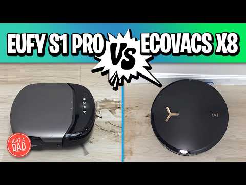 eufy S1 Pro vs ECOVACS X8 Robot Vacuum & Mop Who Is The Best Mopping Robot?