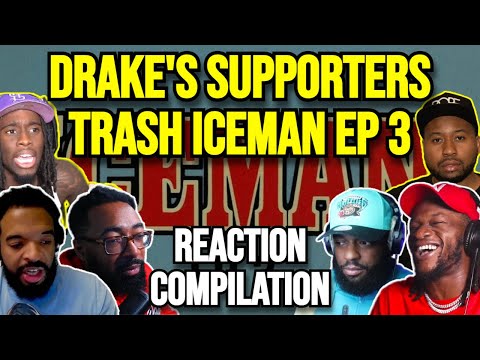 KAI CENAT & AKADEMIKS TRASH DRAKE'S ICEMAN EP3 | REACTION COMPILATION