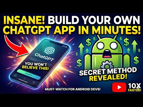 Don't Just Use ChatGPT, Build It! (Android Dev Tutorial)