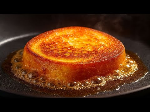 If you have eggs, bread, and milk at home, you can make this crispy French toast!