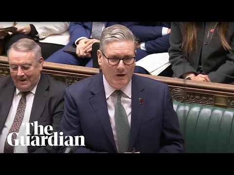 British PM Starmer takes questions in parliament – watch live