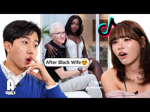 Koreans react to Black Girl Effect TikToks!