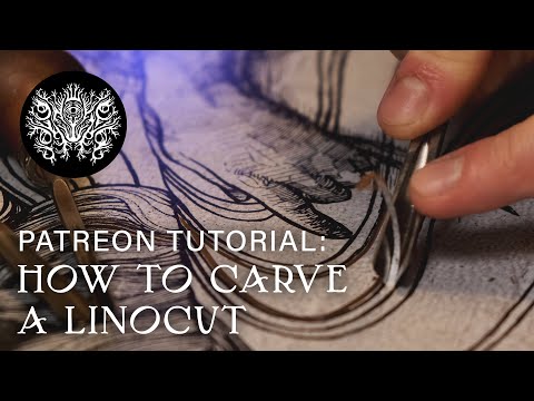 Tutorial: How to Carve a Linocut