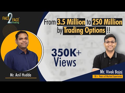 This IIM MBA turned Trader made 250 millions from Options Trading !!! #Face2Face with Anil Hudda