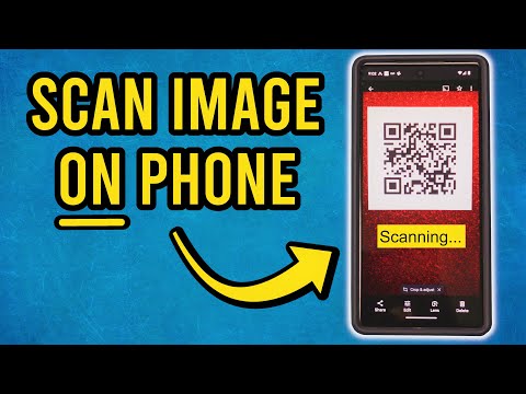 How to Scan a QR Code From a Photo on Your Phone/Without Second Phone | Android iPhone Screenshot