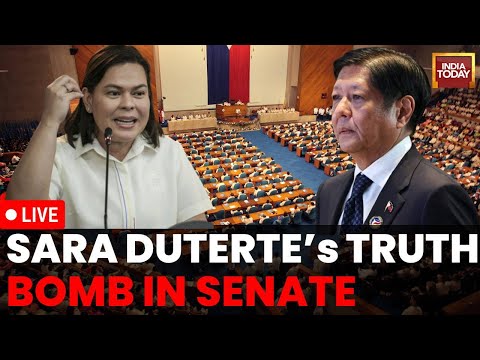 Sara Duterte LIVE: Sara Duterte Senate Address | Romualdez Corruption Scandal Rocks Marcos Govt